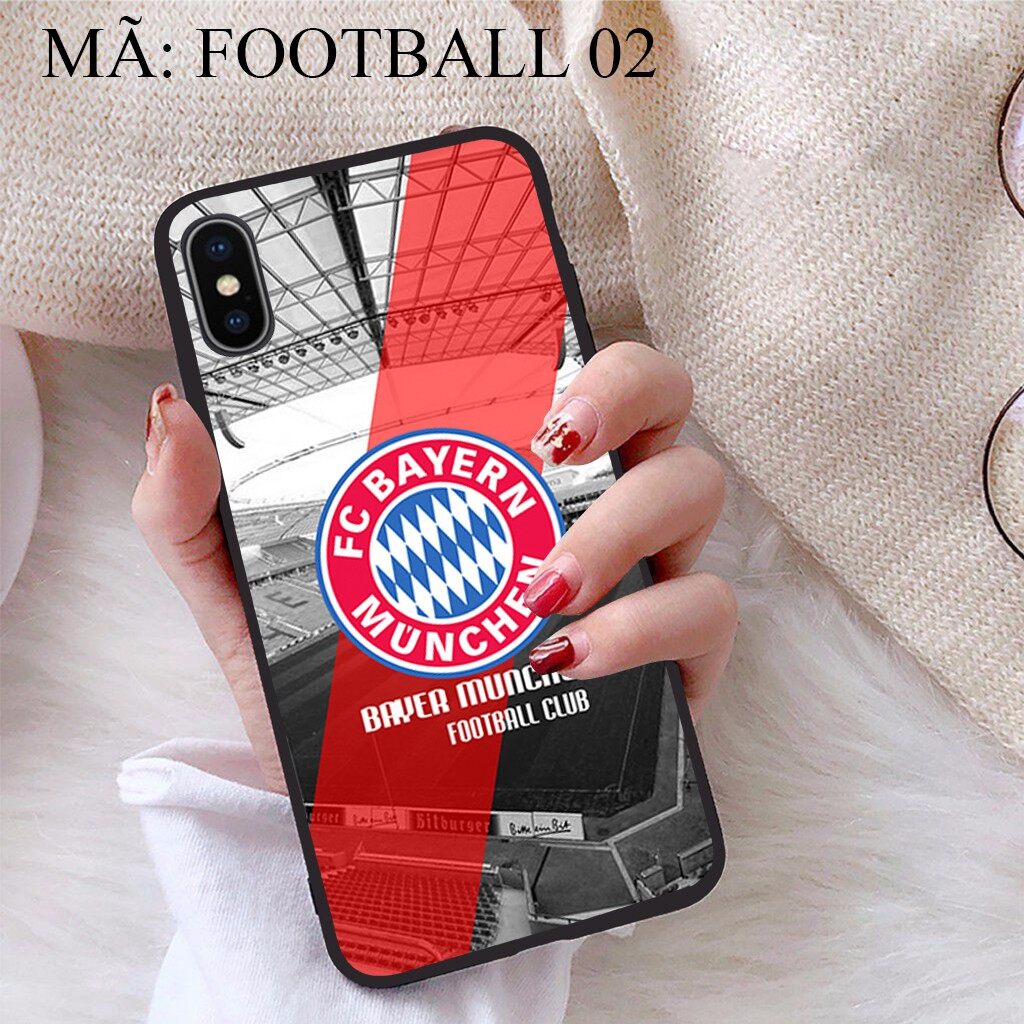 Ốp lưng iPhone X viền dẻo TPU BST CLB Bóng Đá