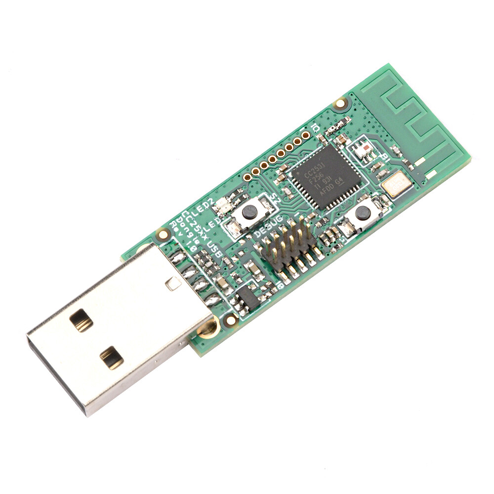 【Ready Stock】Original Aideepen CC253/CC2540 Bluetooth 4.0 USB Dongle Protocol Analyzer Pack Sniffer BTool/Zigbee Pack Sniffer 802.15.4
