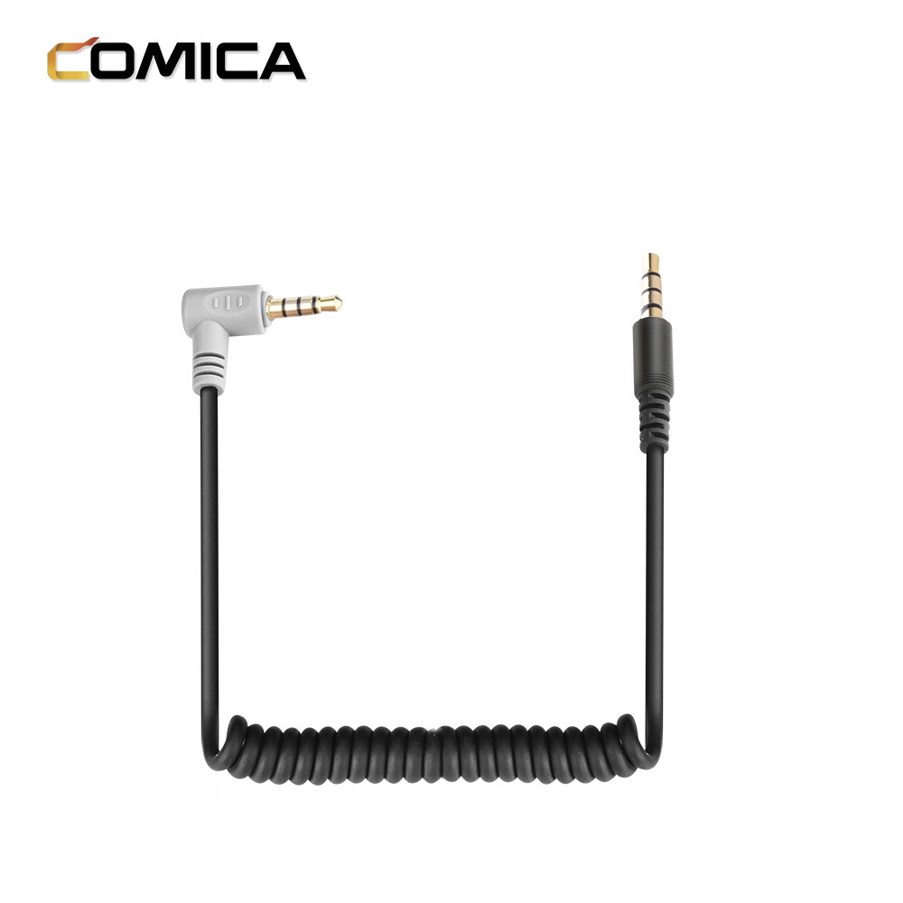 Comica CVM-DR-SPX 3.5mm TRRS-TRRS Microphone Cáp đầu ra