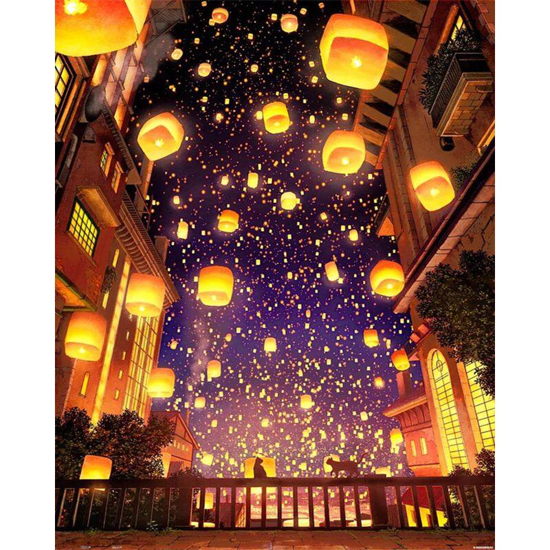 PhotoCustom Classic Painting By Numbers Hand Painting Canvas Painting Rose In The Bottle Paintings Home Decoration