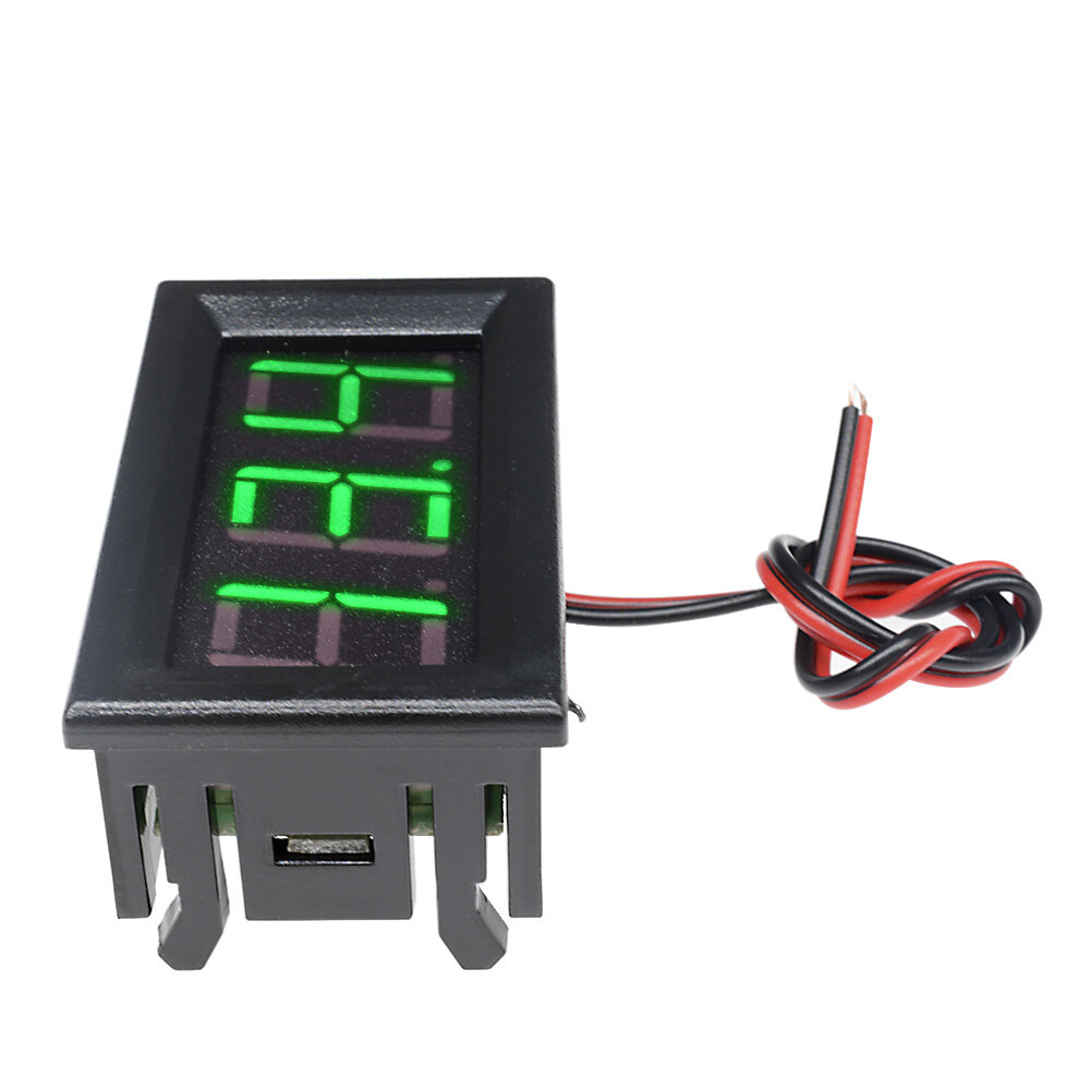 DM 0.56  DC4.5/4.7/5-30V Voltmeter LED Panel Three Digital Display Volt Voltage Meter
