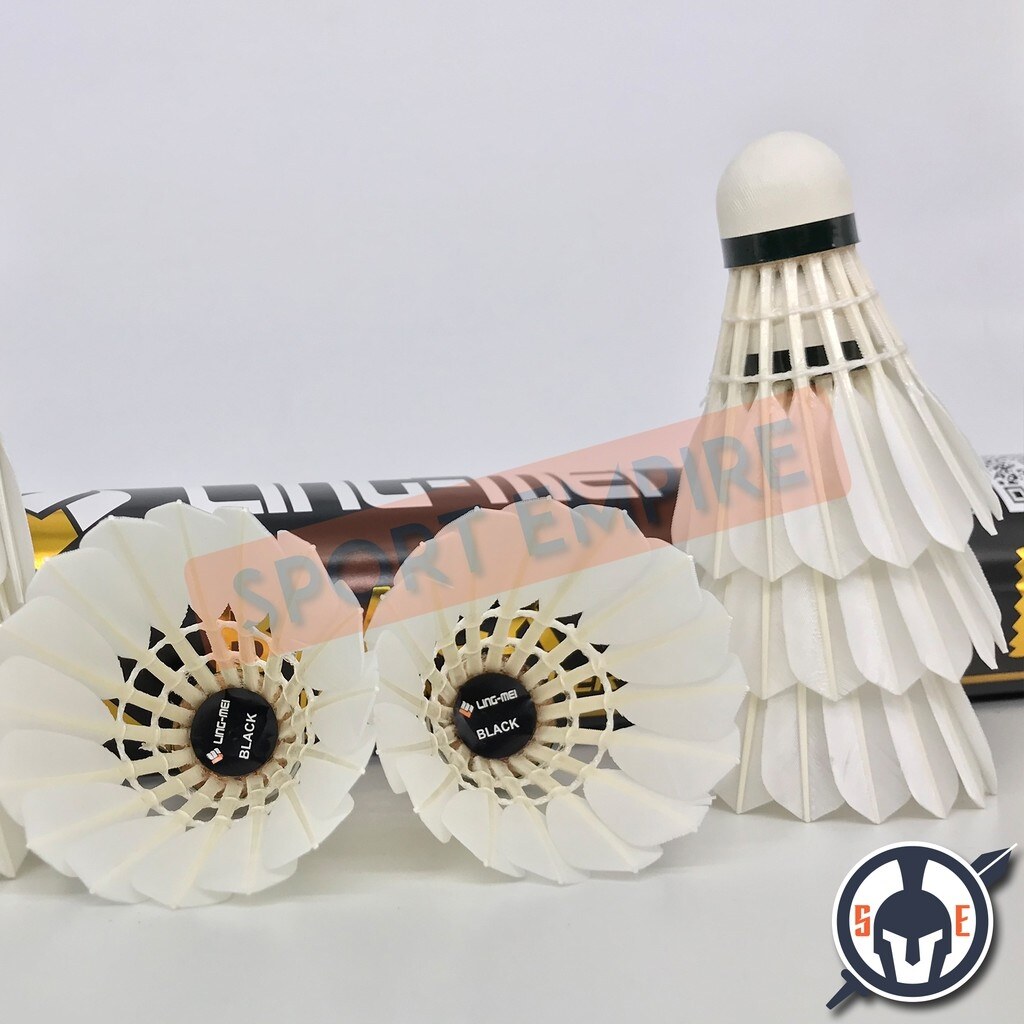 badminton Ling Mei Badminton Shuttlecock Black 1 Authentic Lazada