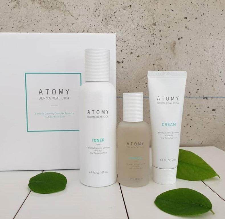 Atomy Derma Real Cica Set 艾多美积雪草舒缓修复组 | Lazada