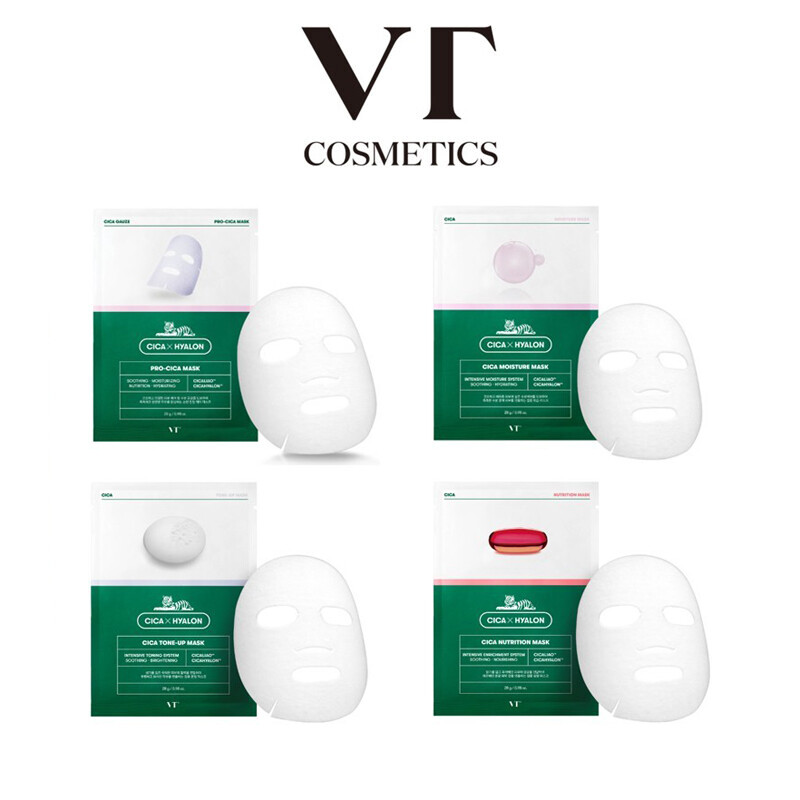 [100% Original] VT Cica Sheet Mask - 5 Type VT COSMETICS