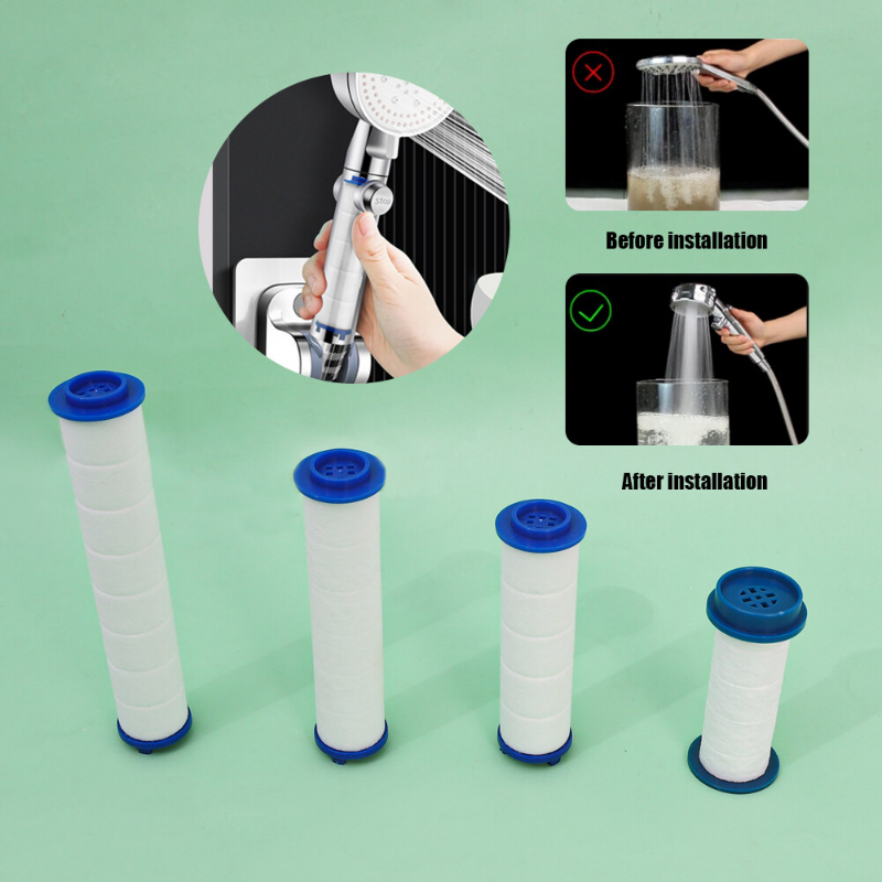 Đầu vòi sen Bộ lọc thay thế PP Bộ lọc bằng bông Cartridge phụ kiện phòng tắm nước cho cầm tay Vòi xịt nhà tắm