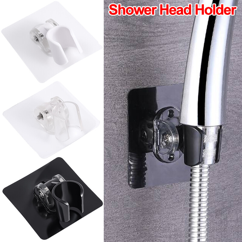 Adjustable Shower Head Bracket Shower Bracket Wall-mounted Self-adhesive Bathroom Bracket Bathroom Shower Head Accessories