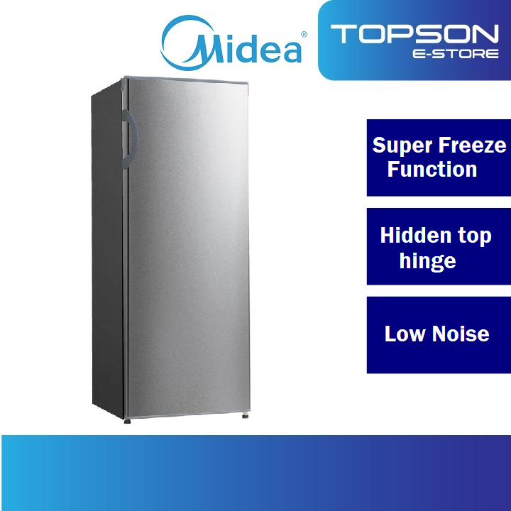 Midea 188L Frost Free Upright Vertical Standing Freezer MUF208SD No