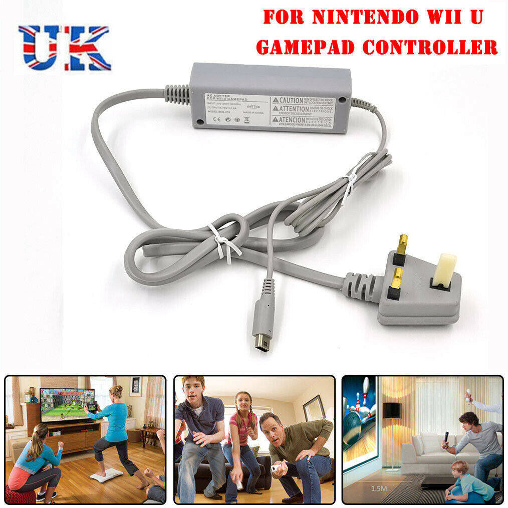 Bộ sạc nguồn AC Bộ sạc tường cho Nintendo Wii U Bộ điều khiển chơi game
