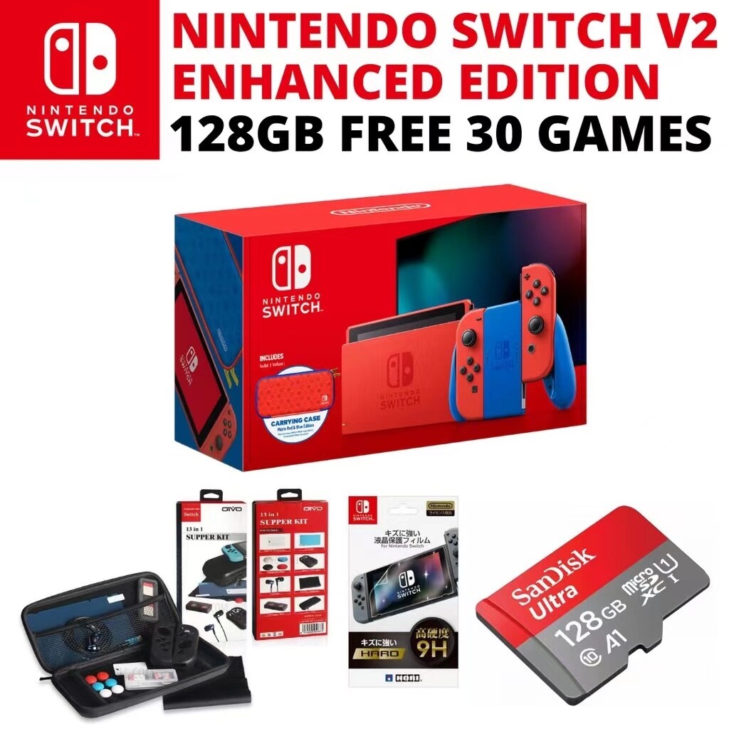 Switch Nintendo Switch Jailbreak OLED / V2 Battery Enhanced Free Up To