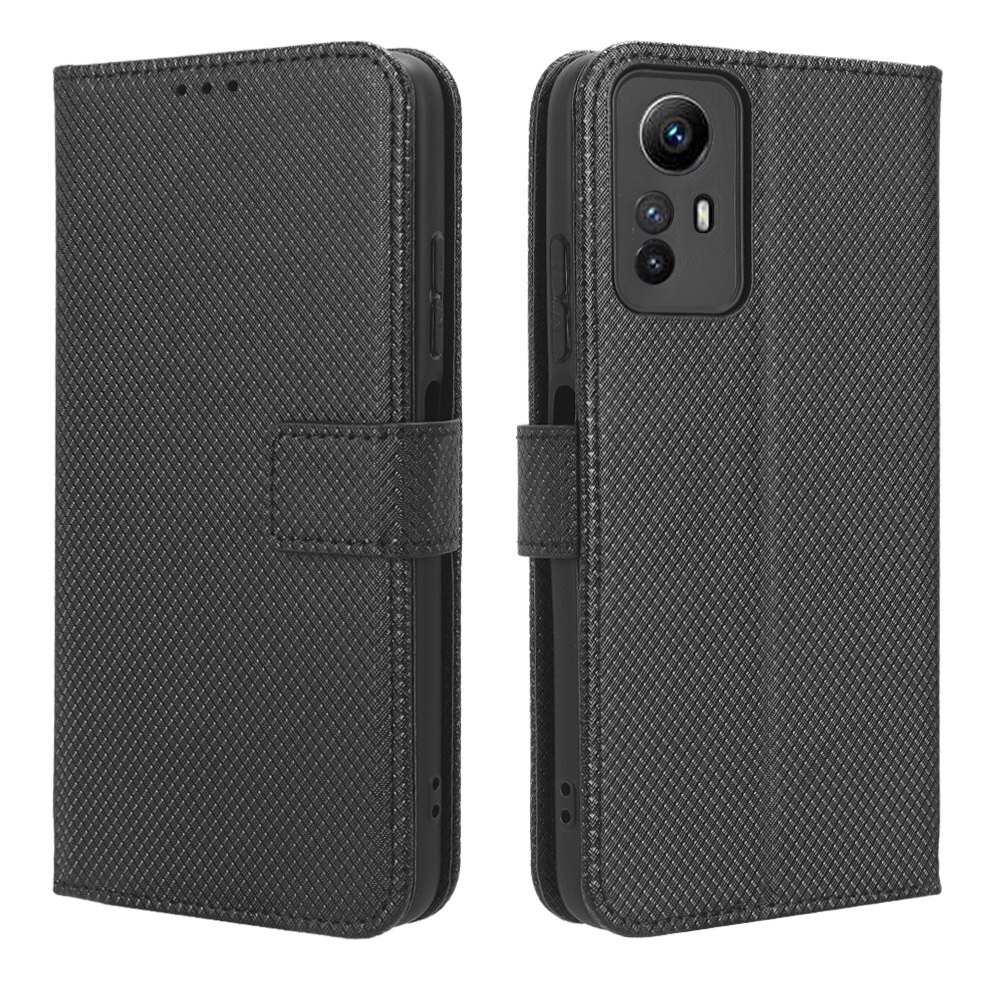 Redmi Note 12S Case Flip Phone Holder Stand Redmi Note 12S Casing Wallet PU Leather Back Cover