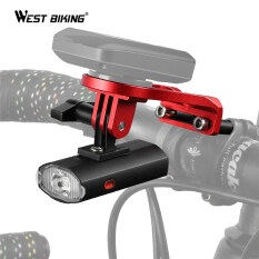 WEST BIKING Bike Xe Đạp Ánh Sáng Với Núi Chủ Cho Xe Đạp Máy Tính USB Sạc Không Thấm Nước 300LM Xe Đạp Đèn Pin