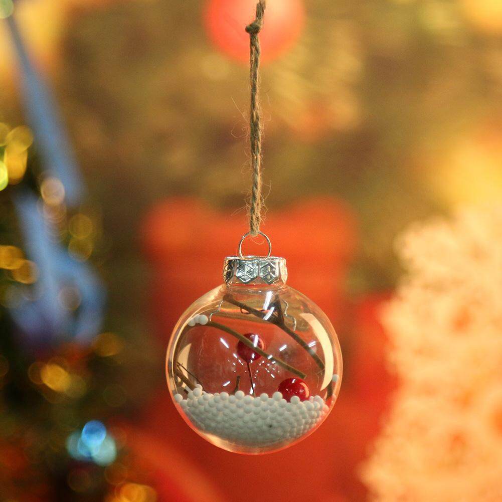 Christmas Tree Drop Ornaments Xmas Pendant Hanging Ball Christmas Decor ...