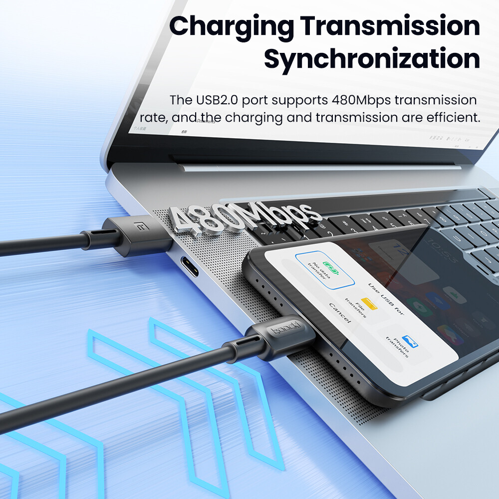 Toocki Micro USB Cable Fast Charging Mobile Phone Micro USB Wire cord USB Charger Data Cable For Samsung Huawei Xiaomi HTC