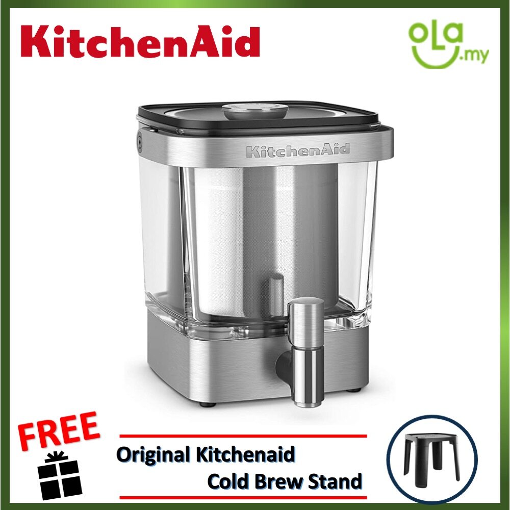 Kitchenaid Artisan Cold Brew Coffee Maker 830ml 5kcm4212sx Free Stand Lazada
