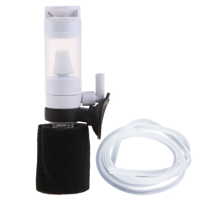 3 in 1 Ultral Slient Mini Fish Tank Aquarium Pond Internal Plastic Suction Filter Oxygen Pump Submersible Pump Accessory