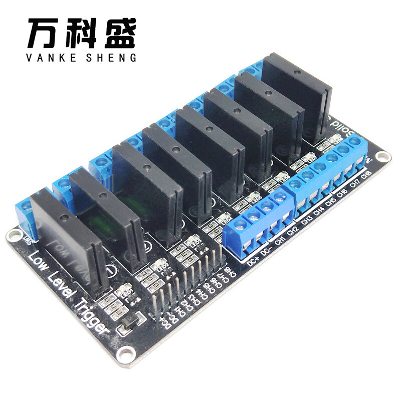 Omron Relay SSR 5V 8-channel low-level solid state relay module 250V 2A suitable for Arduino