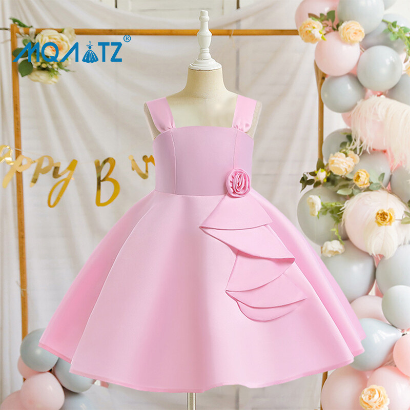 MQATZ Đầm Bông Cho Trẻ Em Hoa Lớn Mùa Hè Dành Cho Bé Gái Trang Phục Trẻ Em  Đầm Xòe Dự Tiệc Sinh Nhật Cho Bé Gái Váy Cưới Công Chúa 210