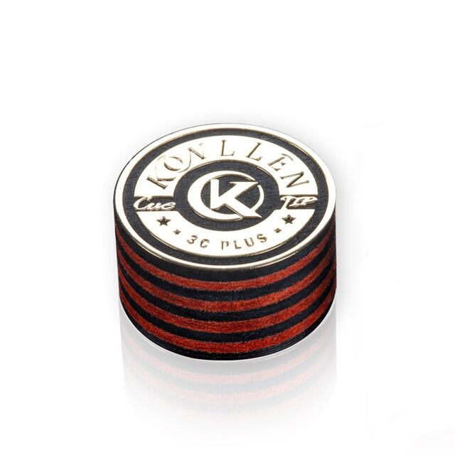 Konllen carom tip 3c plus pro-tip 3 cushion carom cue tip billiard cue tips 14mm libre cue professional billiard accessories