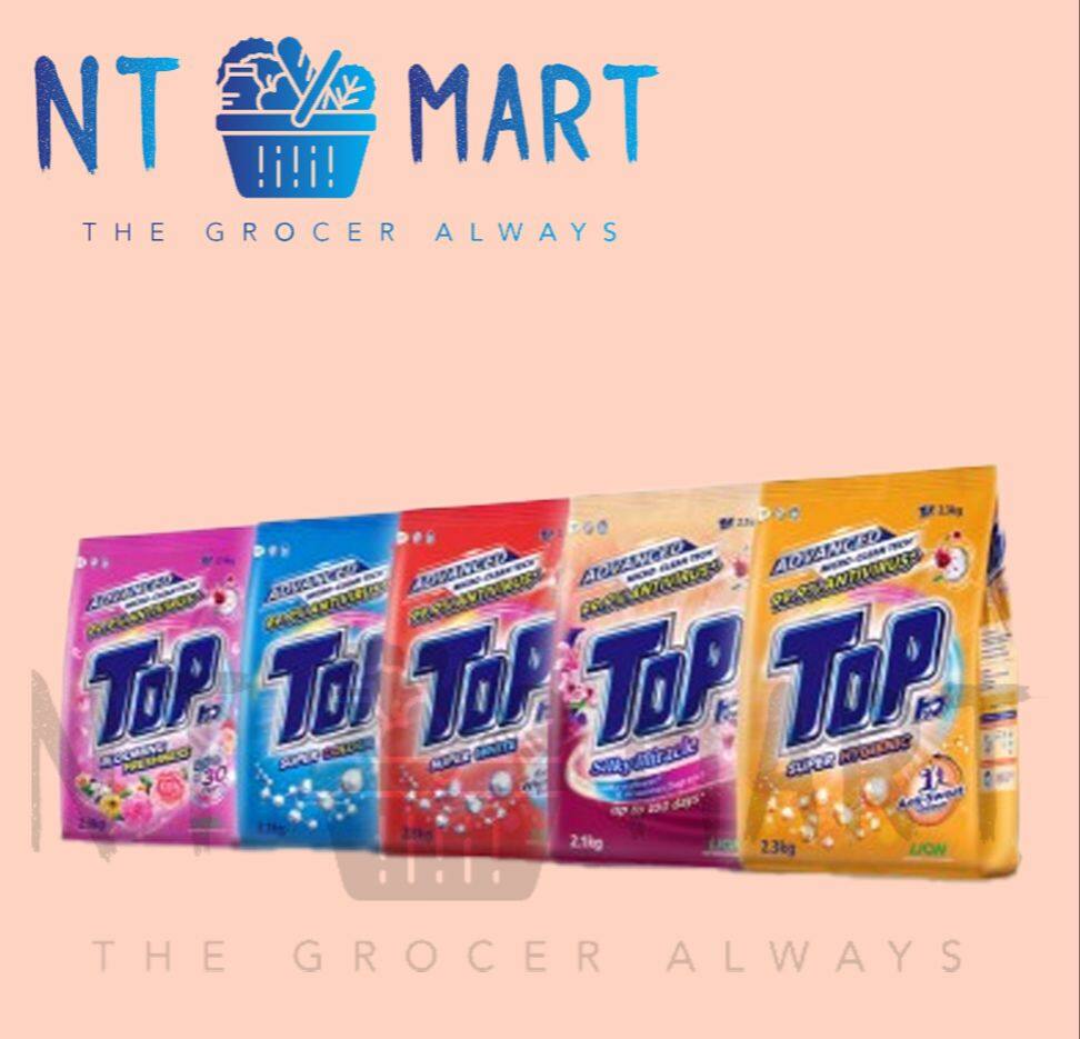 TOP POWDER DETERGENT LAUNDRY 2.1KG Lazada