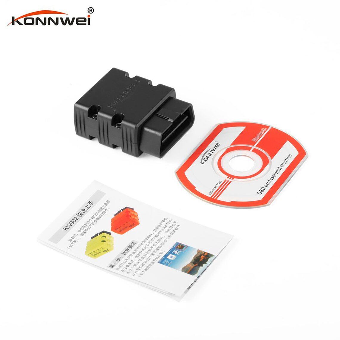 Best discount konnwei kw902 elm327 obd2 car diagnostic scanner code reader tool
