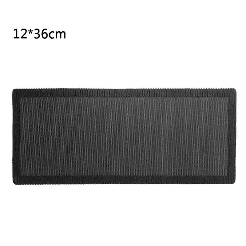Bộ lọc bụi làm mát khung gầm pc 14x2 8mm/12x36mm, nắp quạt bảo vệ lưới từ tính pvc lưới máy tính chống bụi