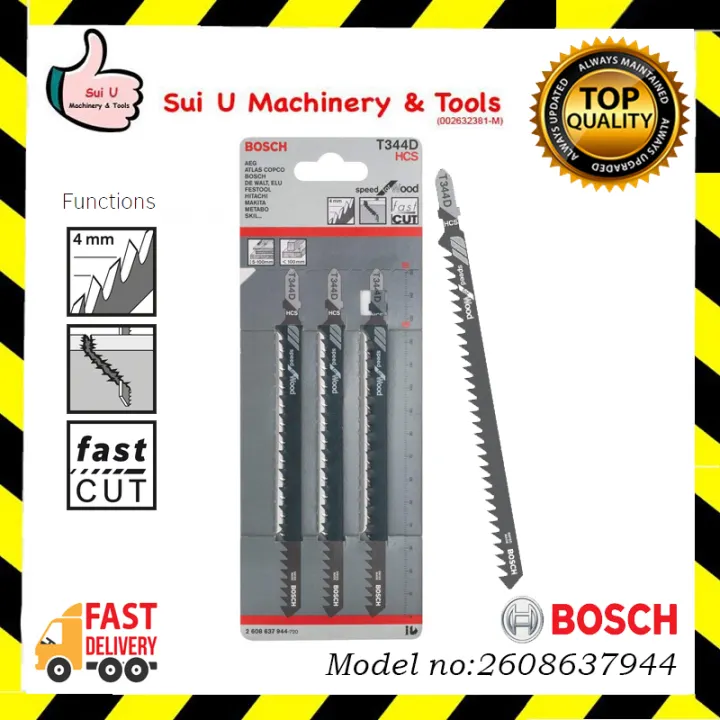 Bosch Professional 2608637944 Jigsaw Blade T 344 D