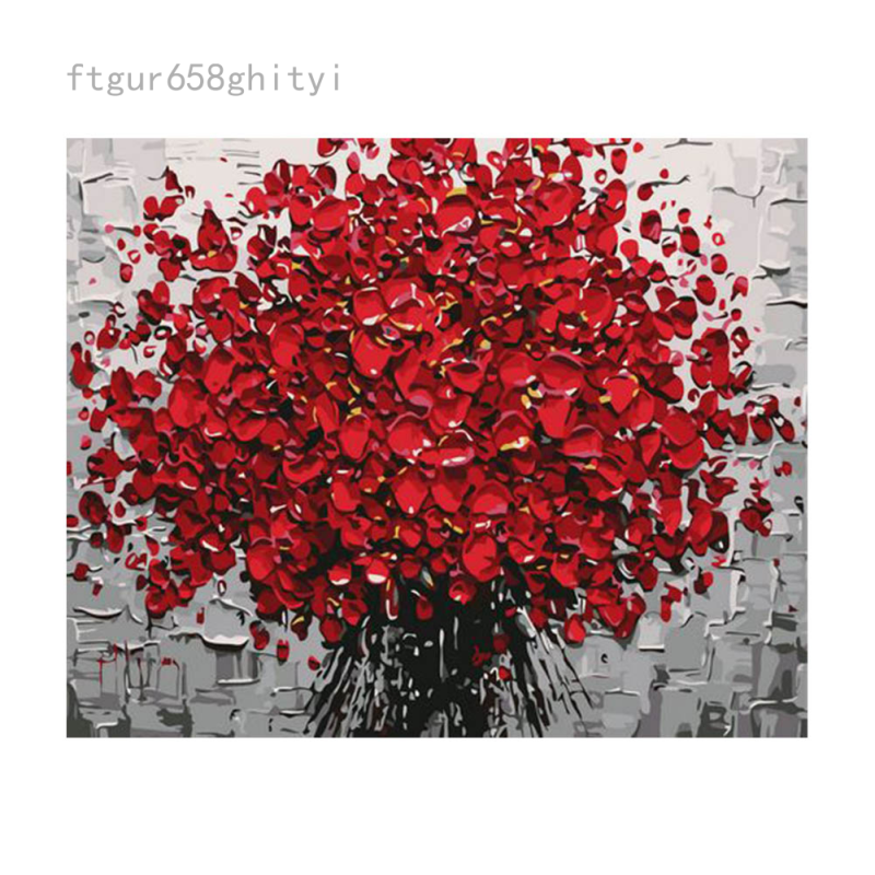 Metagio Sơn Bằng Số DIY Sơn Dầu Bộ Dụng Cụ Quà Tặng Pre-in Canvas Art Trang Trí Nội Thất