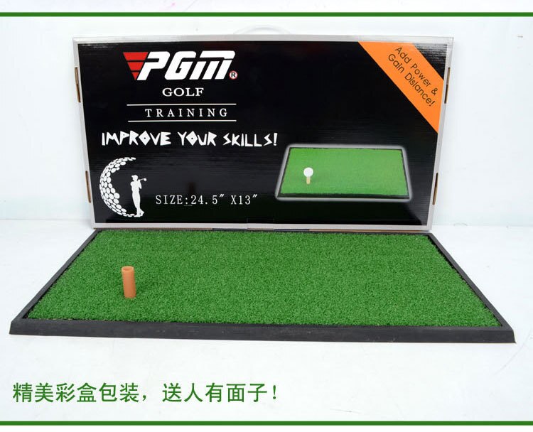 PGM Thảm Chơi Golf 63X33Cm Thảm Tập Đánh Gôn Trong Nhà Bằng Cao Su Cho Huấn Luyện Viên Đu Tập Luyện Thảm Đánh Gôn Trong Nhà Bằng Cỏ DJD004