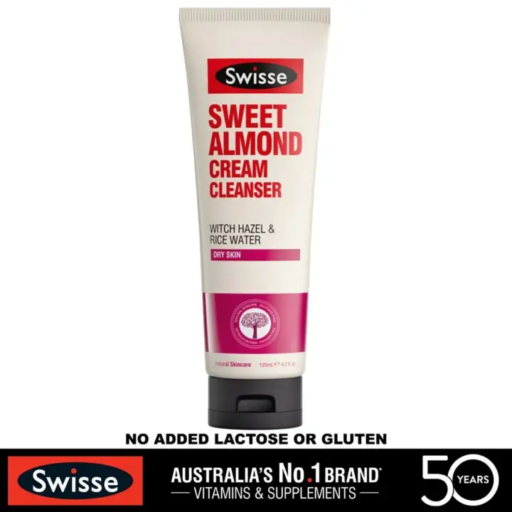 swisse sweet almond cream cleanser