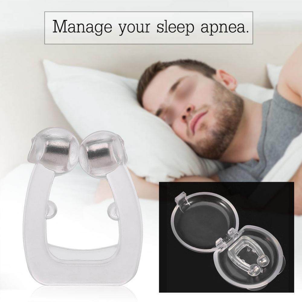 Mini Anti Snoring Magnet Nose Clip Nose Buds Anti Snore Apnea Stop ...