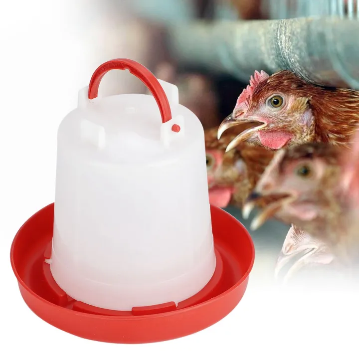 Mangouu 10pcs Automatic Chicken Poultry Chick Hen Drinker Waterer