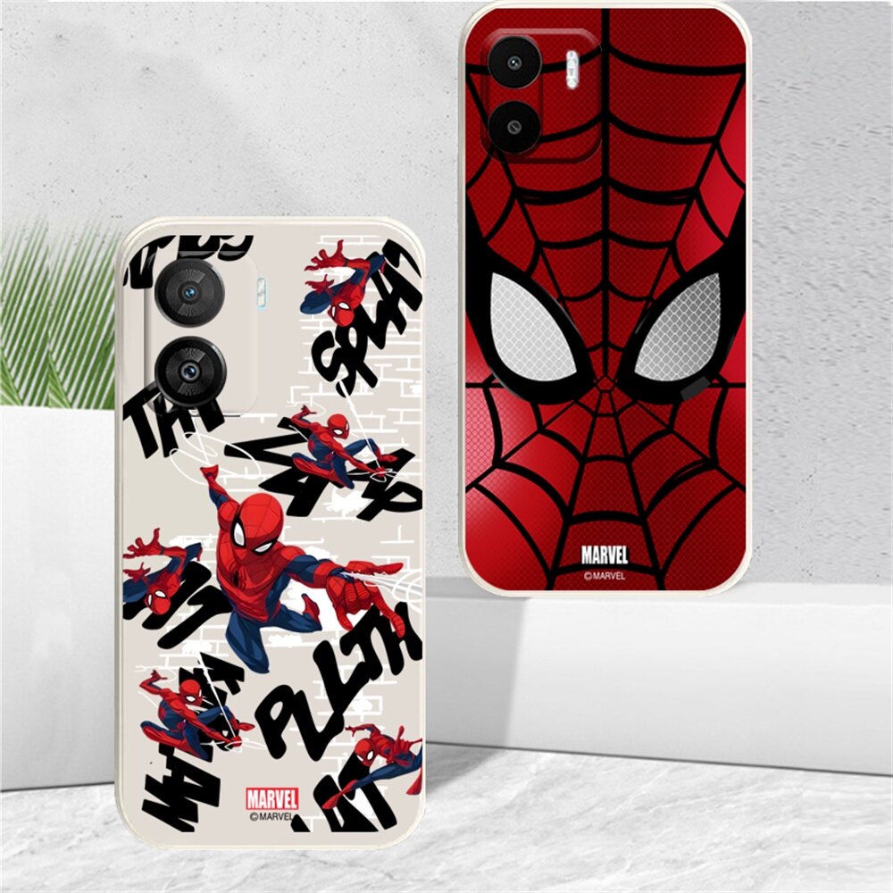 Case for iPhone 14 Pro Max 14 Plus iPhone 13 Pro Max iPhone 11 Pro Max iPhone 12 Pro Max iPhone XR XS Max iPhone 6S Plus 7 8 Plus SE 2020 Marvel Spider-Man Soft Silicone Phone Case Cover