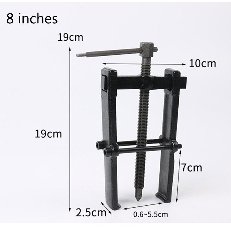 Two-jaw puller disassembles tool bearing, pulls code two-grasp, two-legged bearing, puller, multi-function small puller