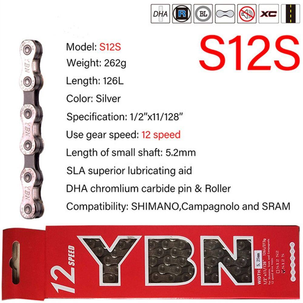 Magicacademy bicycle accessories silver 6/7/8 speed 9 speed 116 links 10 speed mountain bike bike chains mtb bike chains road bike chains
