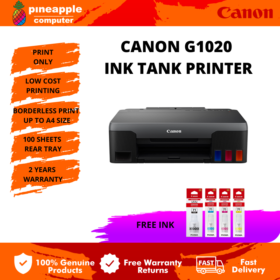 Shop Canon Printer Pixma G1020 online - May 2022 | Lazada.com.my