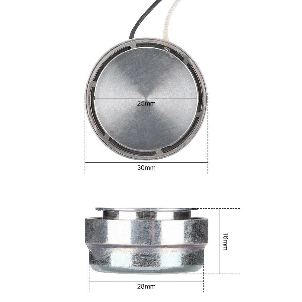2-Pack Oval Micro Speakers – 30mm X 70mm, 8 Ohm, 5W – Great For DIY Audio Projects 13 thumbnail image