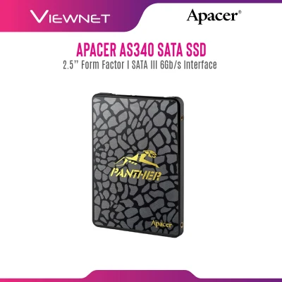 Apacer AS340 (120GB/240GB/480GB/960GB) Panther 2.5 SATA III SSD Internal SSD