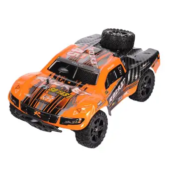 orange rc truck