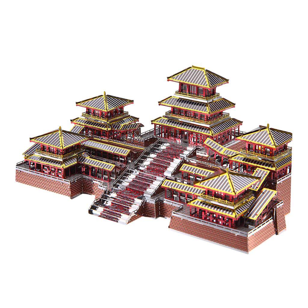 3D Metal Jigsaw Puzzle Chinese Leifeng Pagoda Tower Figure Building Model #B