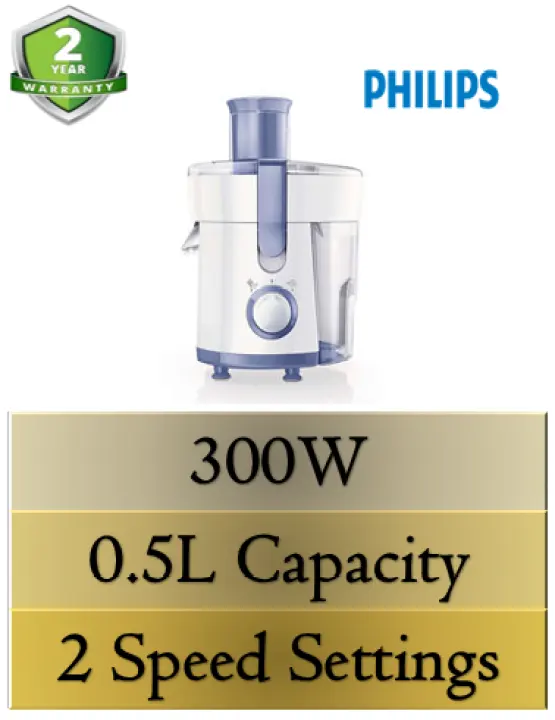 Philips Hr1811 71 Daily Collection Juicer 0 5 L 300w White Amazon Sg Home