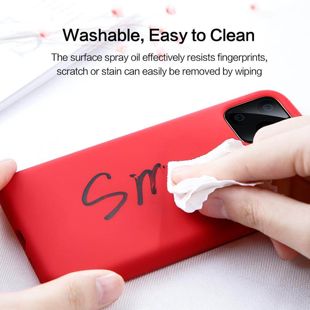 SmartDevil Liquid Silicone Silky LSR Phone Case, Flex Pure Cases Soft Smooth Cell Phone Back Cover For Apple iPhone 11