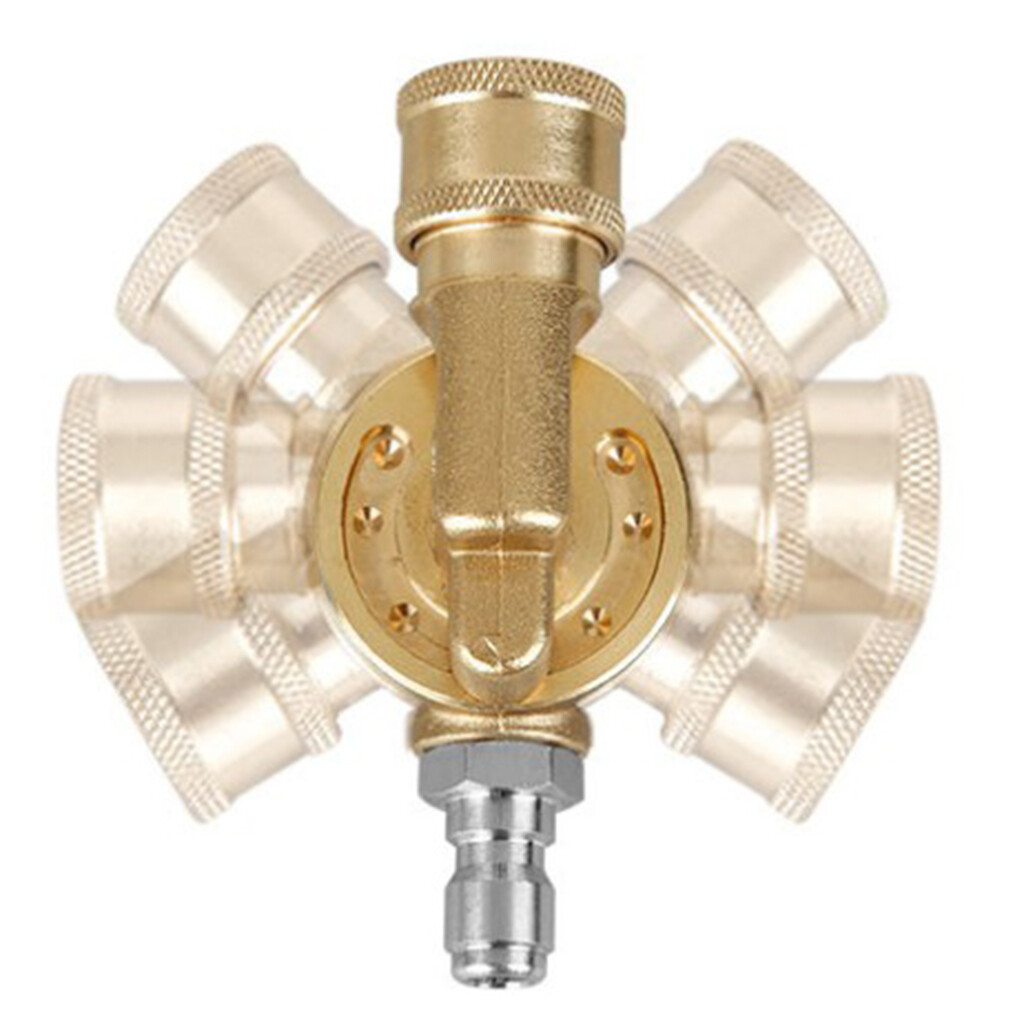 Blesiya 5000psi Quick Connecting Pivoting Coupler For Pressure Washers Nozzles