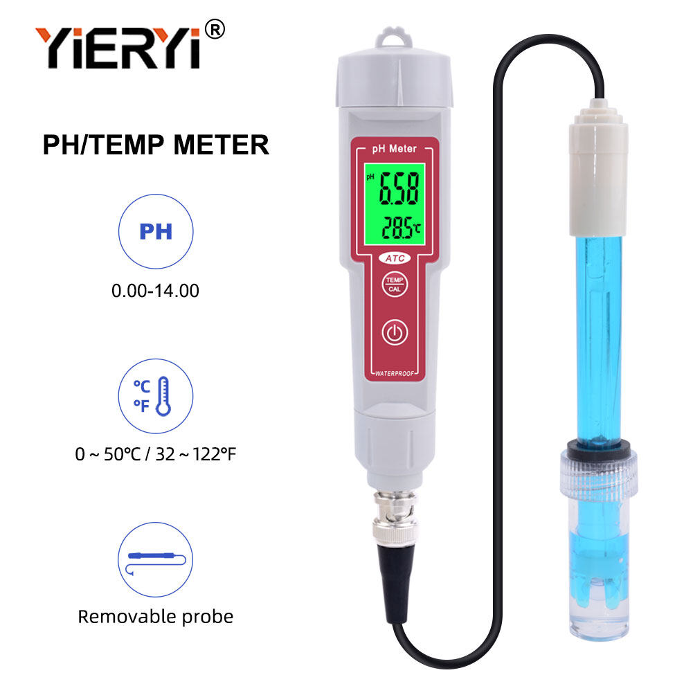 yieryi PH meter temperature meter water quality tester PH tester for