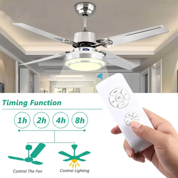 Aolvo Universal Ceiling Fan Lamp Remote Controller Kit Timing