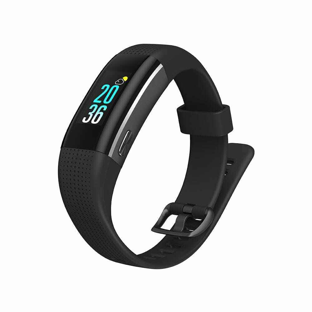 Olike WeLoop Neo Pro Fitness Smart Band Sport Wristband Heart Rate Monitoring 3ATM Water Resistant Sport Data Management GPS chip Barometric Altimeter 9 Axis Motion Sensor Smart Band with 1 Year Warra...