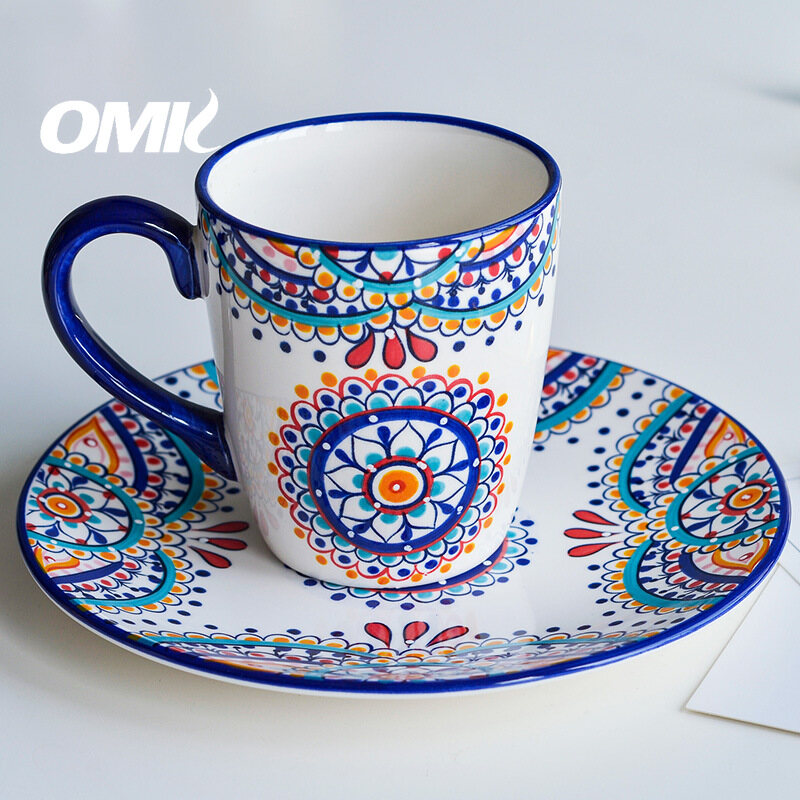 Omk phong cách Mỹ gốm 380ml cốc cốc cà phê