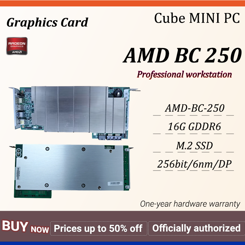 AMD BC 250 Mining graphics card Support 16GB GDDR6 256-bit SINGLE