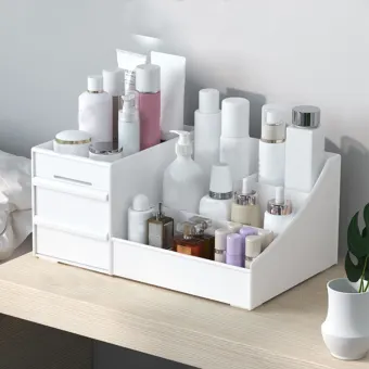 Plastic Storage Box Makeup Drawers Organizer Box Jewelry Container