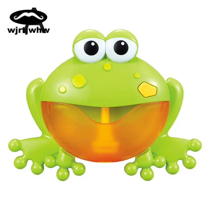 frog bubble bath