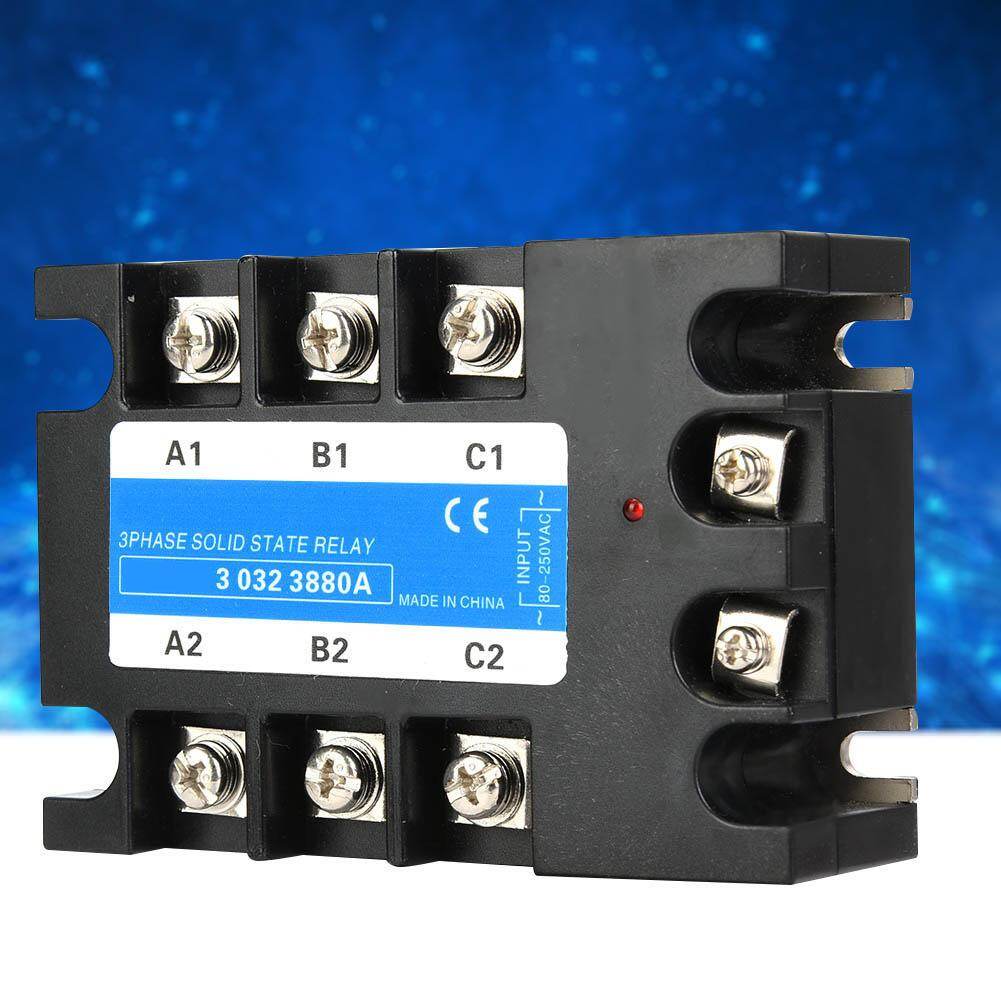 Three Phase Solid State Relay 80-250VAC Input SSR3 AC-AC Electrical Equipment for CNC Machinery